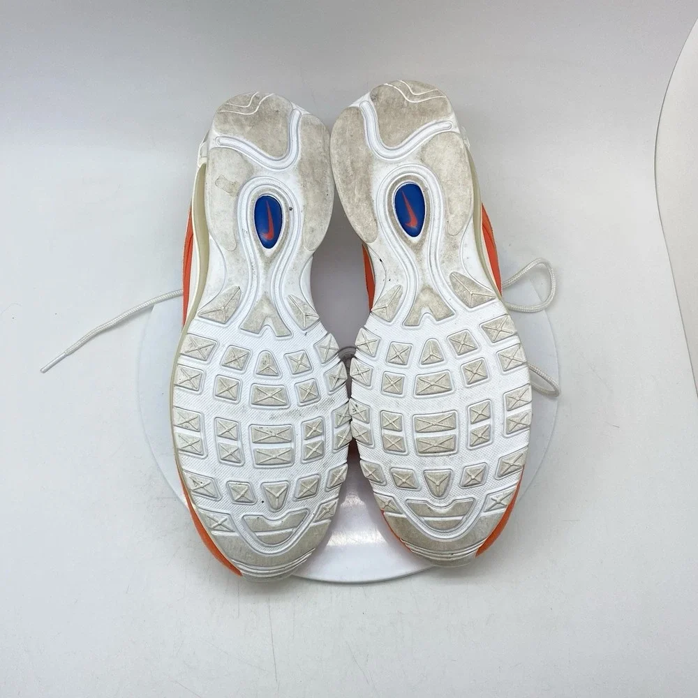 Nike Air Max 97 Sneakers Mens 11 Athletic Club Orange DQ8237-800 Casual Shoes